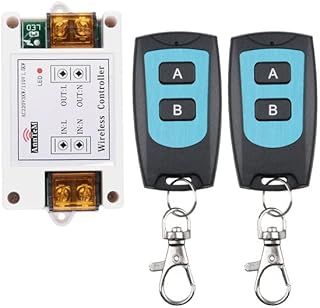 433Mhz Universal Wireless Remote Control Switch AC 110V 220V 1CH 40A Relay Receiver Module + RF 433Mhz Remote Transmitter - (Color: 1-2)