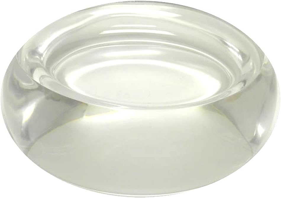 Mirart Soap Dish - Large Oval Clear Acrylic