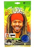 King.J Unisex Spandex Dreadlocks Band (Royal Blue)
