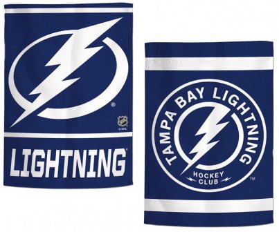 WinCraft NHL Tampa Bay Lightning Garden Flag, 12.5 x 18 inches, 2 Sided Print
