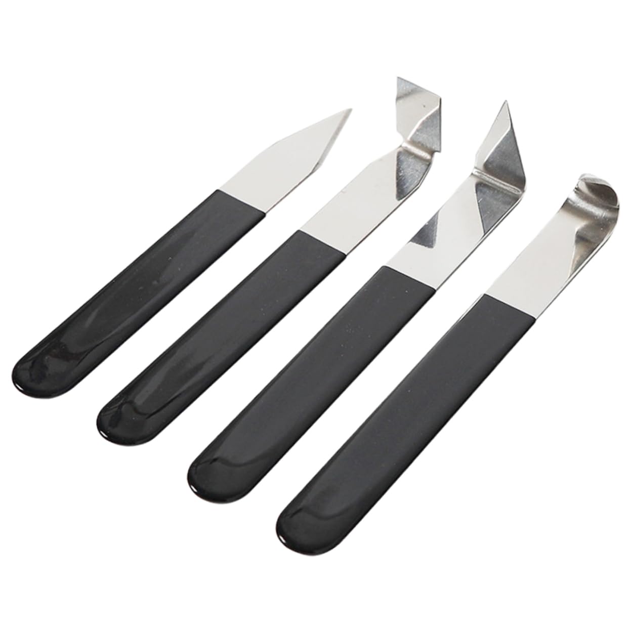 Lurrose 8 Pz Strumenti per intagliare l'argilla Utensili in Ceramica Ceramica Strumenti di modellazione delle Texture Strumento per la creazione di Maniglie intagliare Utensili da Taglio