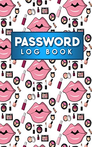 Password Log Book: Address Book Password Keeper, Password Journal, Large Print Password Book, Password Organizer Alphabetical, Cute Cosmetic Makeup Cover (Password Log Books)