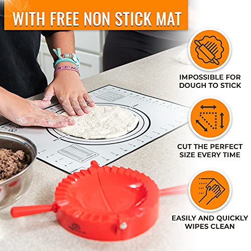 image for Magic Dumpling Maker Kit, Set of 4 - Mold Ravioli, Empanadas, Momos, G
