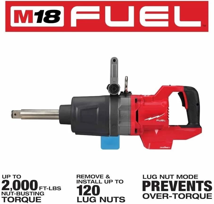 2869-20 Torque Wrenches fits for Milwaukee M18 FUEL 18V 1" D-Handle Anvil High Impact Wrench - Bare Tool