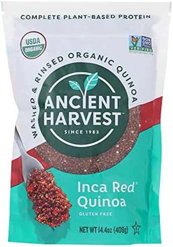 Ancient Harvest, Gluten Free Organic Quinoa, Inca Red, 12 Oz