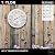 Taylor Metal Wall Indoor Outdoor Thermometer and Hygrometer, Easy to Read Numbers for Patio, Pool, and Indoor Areas, 12 inch, White