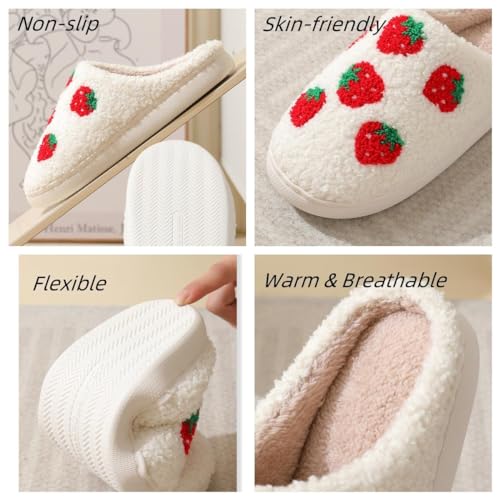 Nevka Ins. Fruit Slipper Fuzzy Slipper With Plush Thickening Sole Non-slip Grip for Cozy Secure Steps Winter Comfort Redefined3