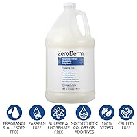 Vista 3 de Ginger Lily Farms Botanicals ZeroDerm Advanced Therapy - Jabón corporal nutritivo, 100% vegano y libre de crueldad, sin fragancia, 1 galón