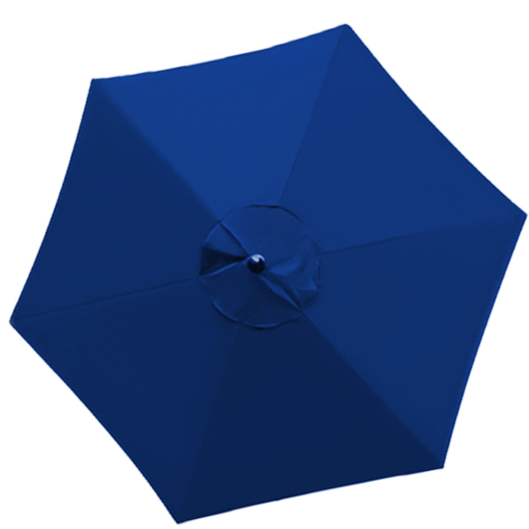 Replacement Parasol Canopy, 200/270/300 CM Market Table Replacement Umbrella Cloth, Umbrella Canopy Replacement 8 Ribs/6 Ribs, Replacement Parasol Fabric Cover(Color:Royal blue,Size:8 ribs-2.7m(8.8ft)