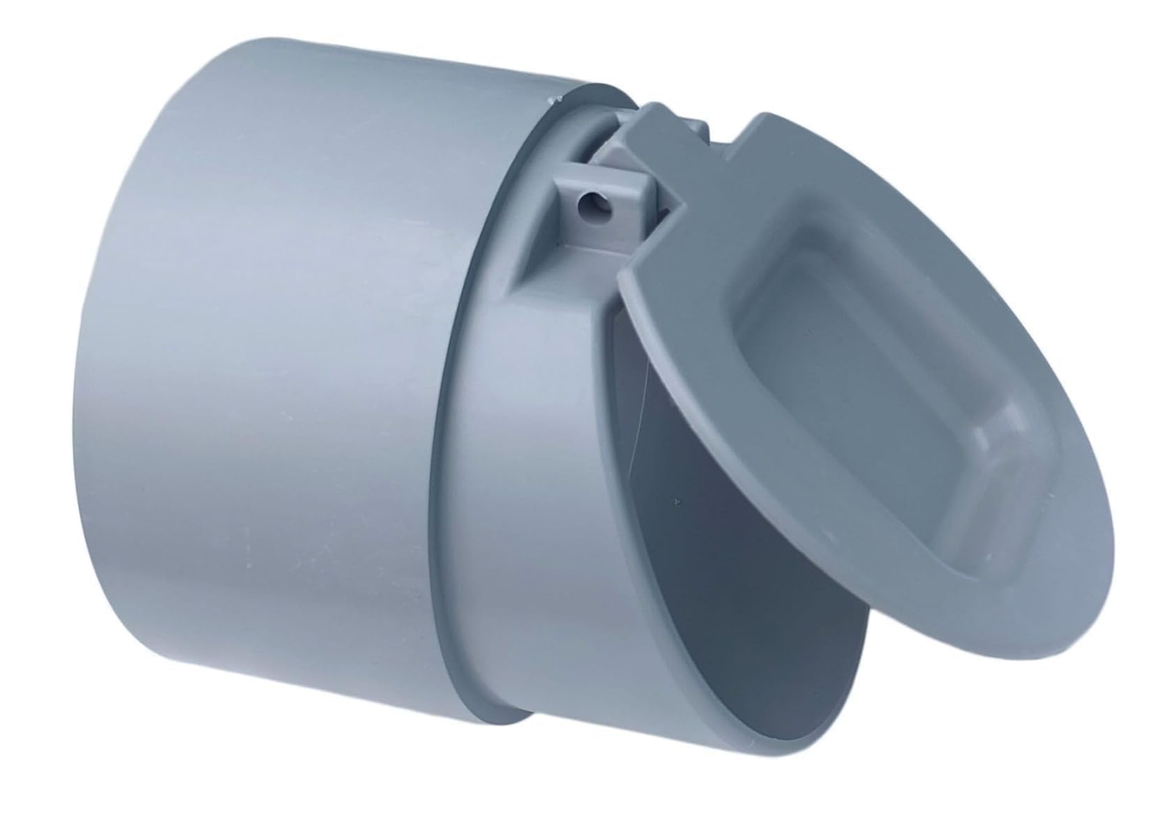 ESEKSAFAR 1pc 2.5"inch PVC Drain Pipe cap/PVC Backflow Mosquito Tank Pvc Pipe Flap Gate Valve non Return Valve for 75mm Outer diameter pipe fitting (2.5"inch PVC Pipe)-image-49