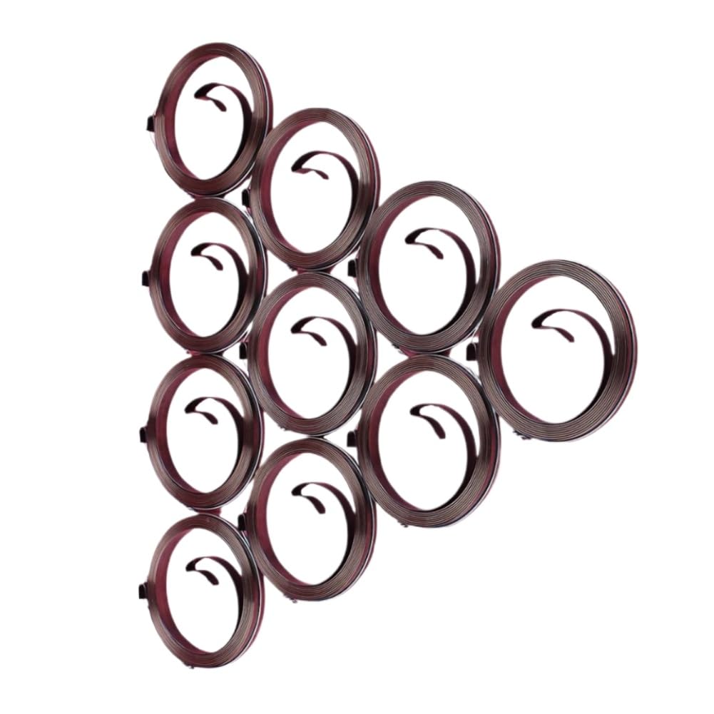 10 Pezzi di avviamento a Strappo a Strappo Primavera 28442-ZH8-003 Compatibile con Accessorio di Alimentazione da Giardino per Tosaerba GX160 GX200