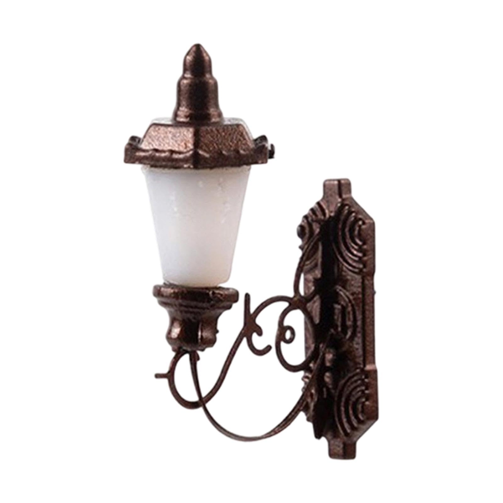DEVNWIGMO Applique Murale Miniature Modèle Éclairage Mural Maquette Lumière Miniature Design Réaliste Adaptée pour Décoration de Maison de Poupée Aménagement Ja, Lumière Chaude En Bronze DEVNWIGMO Applique Murale Miniature Modèle Éclairage Mural Maquette Lumière Miniature Design Réaliste Adaptée pour Décoration de Maison de Poupée Aménagement Ja, Lumière Chaude En Bronze