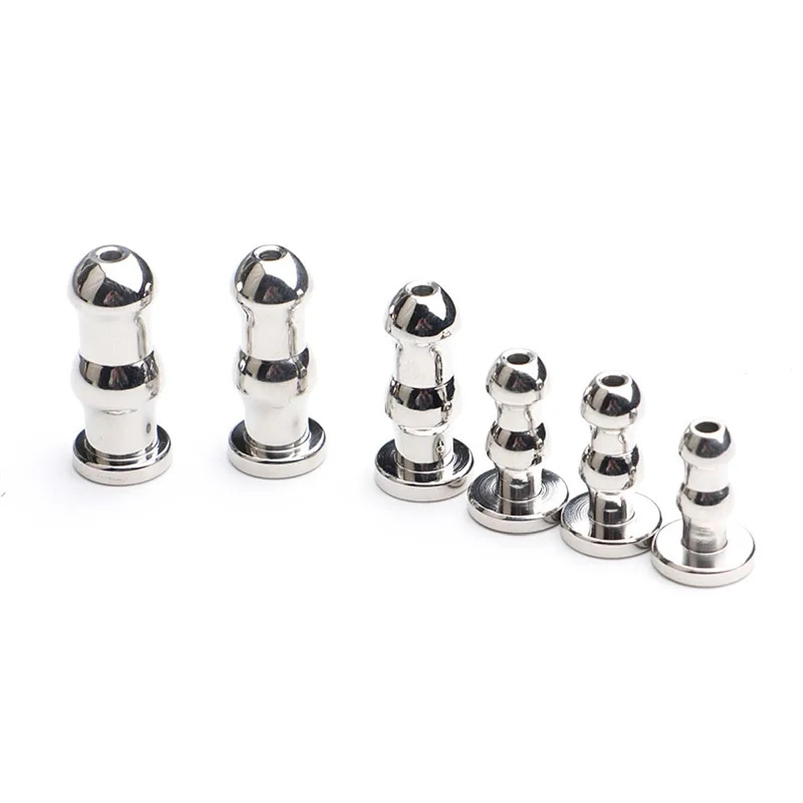 Dilatador uretral hueco de metal con sonda, varilla de sondeo, juguete sexual de castidad para hombres, catéter de 3 cm.