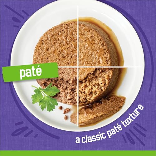 Purina Friskies Pate Wet Cat Food Variety Pack Seafood and Chicken Pate Favorites 40ct VP - (Pack of 40) 5.5 oz. Cans