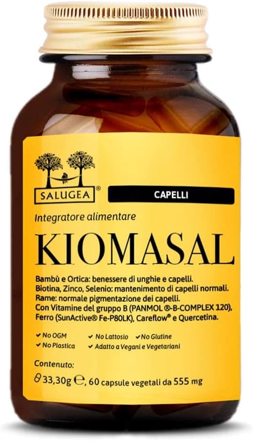 Miglior integratore capelli - Kiomasal Salugea