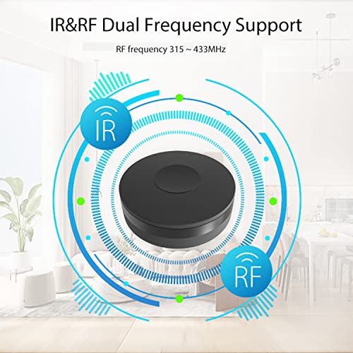 Smart Ir Rf Remote Control,Tuya Universal Wifi Infrared Remote Control For Tv Dvd Air Conditioner And Rf Appliances Roller Blinds Ect,Compatible With Alexa, Google Home¡­ #TOP3
