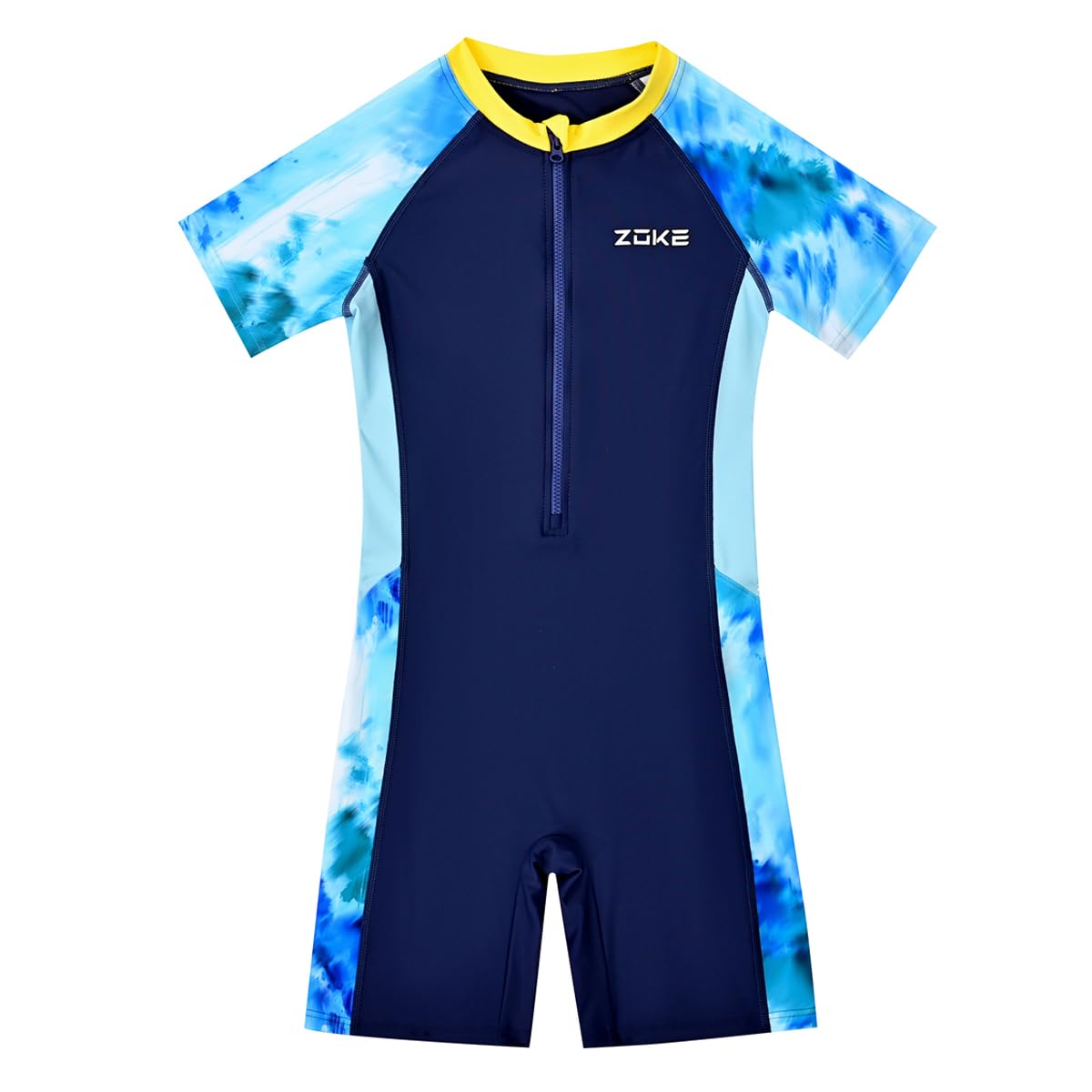 karrack Girls and Boys One Piece Rash Guard Swimsuit Kid Water Sport Short Swimsuit UPF 50+ Sun Protection Bathing Suits