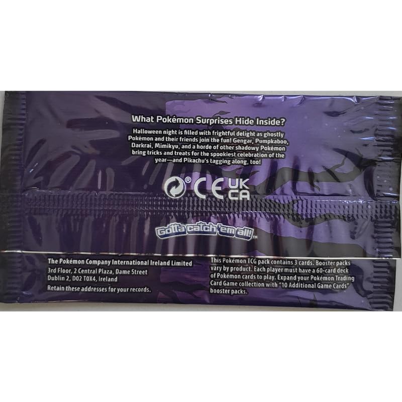 Pokemon Trick or Trade Halloween Booster Sammelkarten | ENGLISCH | Schwert & Schild Karten Serie | + Arkero-G 10 Soft Card Sleeves – Bild 5