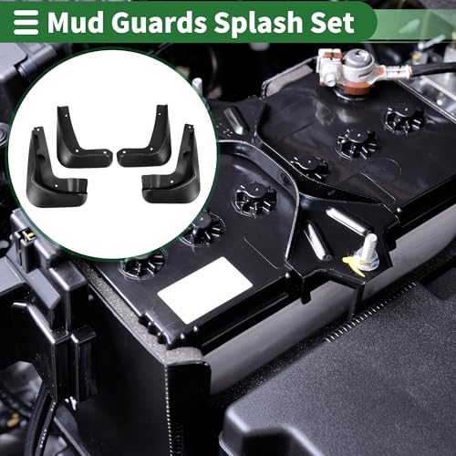 Image of Motoforti Mud Flaps Splash Guards Mud Guards for Ford Focus (Saloon) 2012-2018 W /Mount Accessories