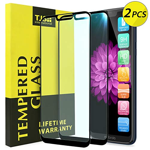 [2-Pack] TJS for Motorola Moto G7 Power/Moto G7 Supra/Moto G7 Optimo Maxx [Full