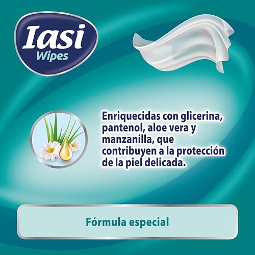 Toallitas húmedas XL adultos higiene íntima corporal restauración pH 864 uds 2