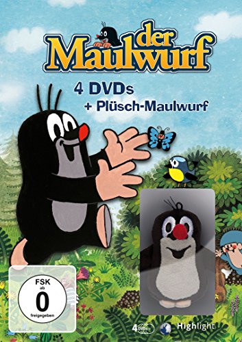 Preisvergleich Produktbild Maulwurf 1-4 Plüschbox [4 DVDs]