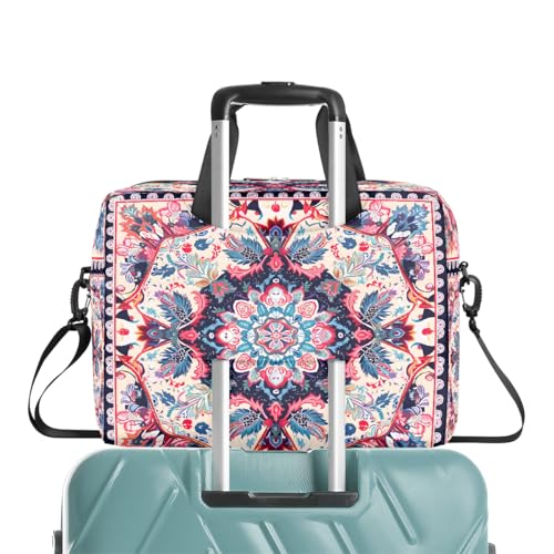 Maletín para portátil 16 pulg estampado flores miniatura 7