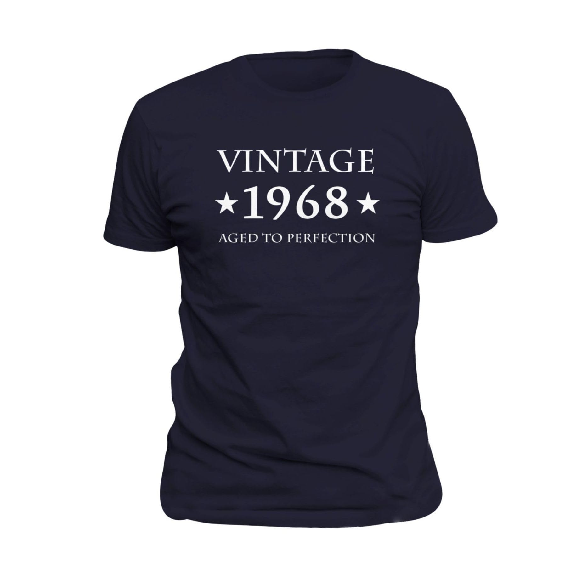 GenericShirt 53rd Birthday Gift Vintage 1968 Shirts 53rd Birthday 53 Years Old Shirts Turning 53 Tshirt Funny Tshirt Gift Idea T Shirts Tee Shirts -Size L