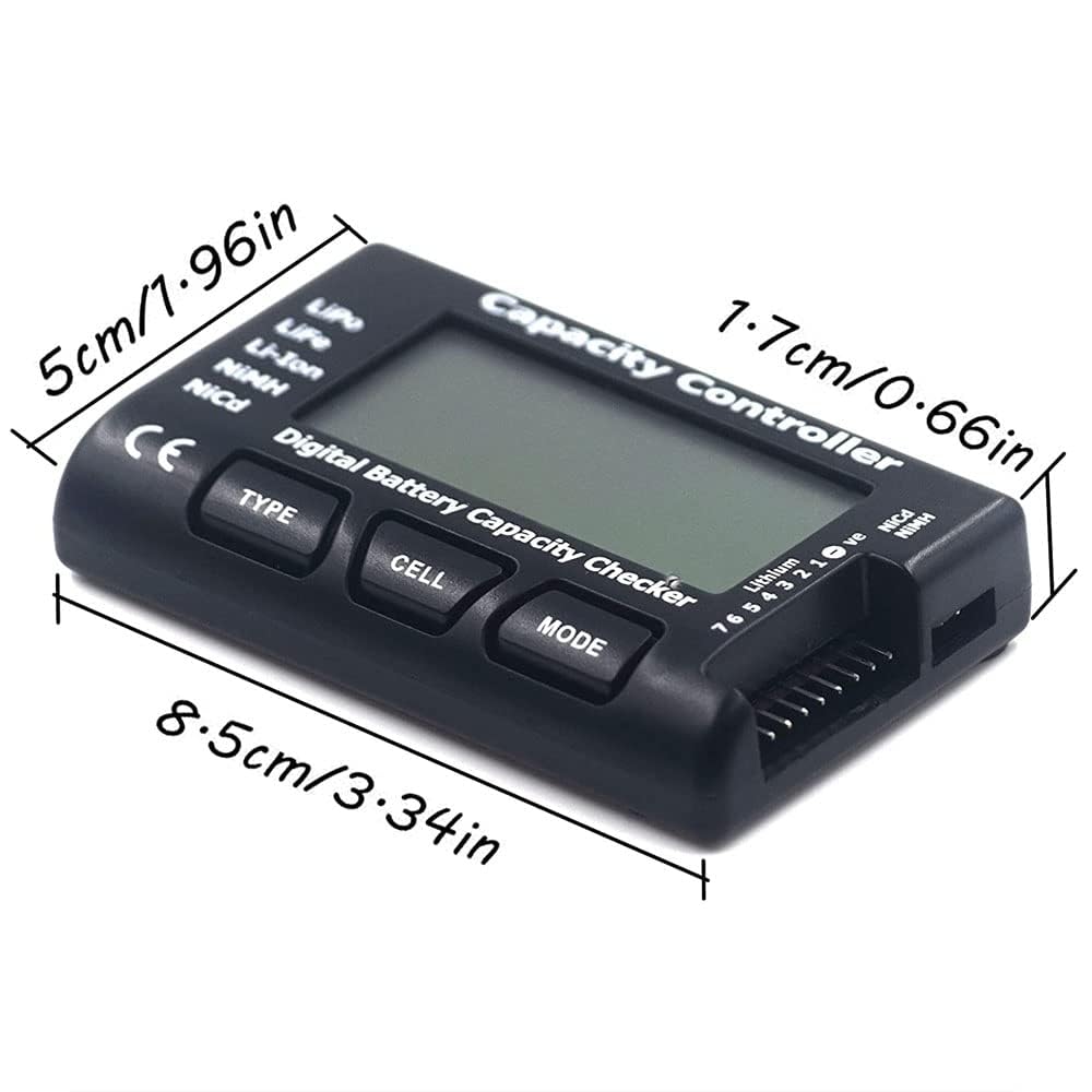 RC CellMeter-7 Contrôleur Testeur de Capacité de Batterie Numérique pour LiPo LiFe Li-ion NiMH NiCd