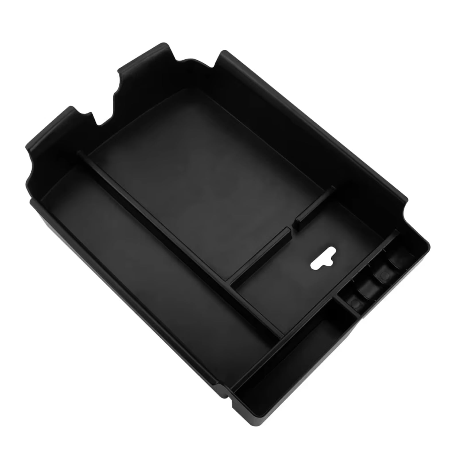 Vehicle Armrest Tray Compatible With VW For Atlas For Teramont 2017-2023 1 Pcs Armrest Storage Box Central Console Tray Holder Container Organizer