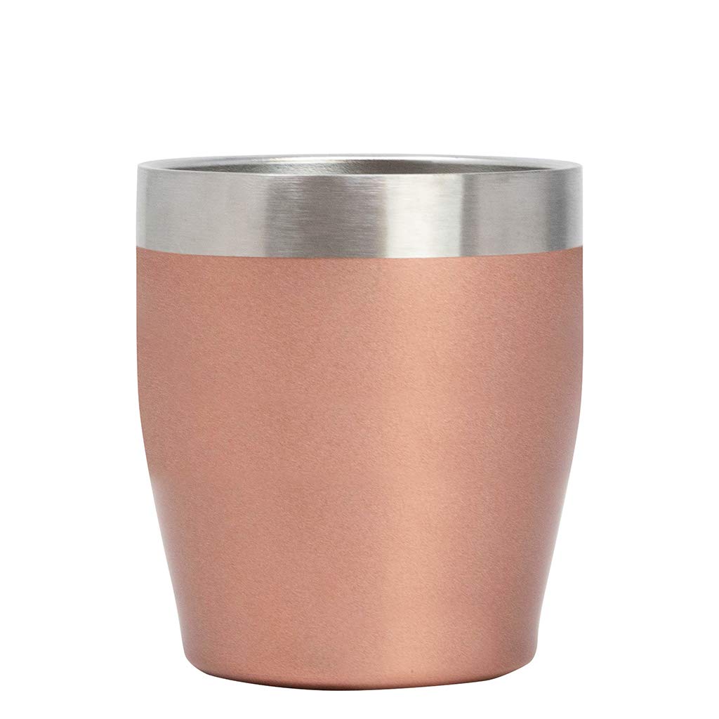 MIRA 12 oz Multi-Use Tumbler - Vacuum Insulated Stainless Steel for Wine & Cocktails - Temperature Control Cup, Rose Gold