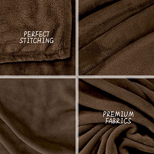 FARFALLAROSSA Kuscheldecke Flauschig 130 x 160 cm - Klein Fleecedecke Sofa Decken Couchdecke - Oeko-TEX - Super Weiche Fleecedecke als… – Ansicht 5