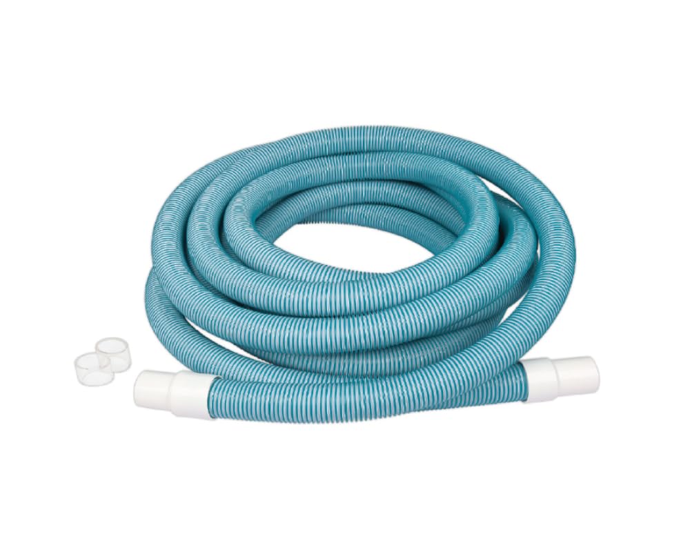 BAYROL Saugschlauch 8 m Durchmesser Ø 38 mm - inkl. 2 Adapter Ø 32 mm - hergestellt aus Eva, besonders UV- und Alterungsbeständig, Stärke 225g/m²
