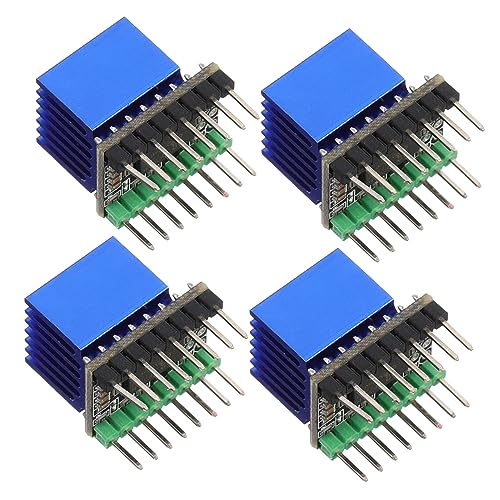 ERINGOGO 4 Sets Stepstick Silent Stepper Motor Driver Module Tmc2225 256 Microstep Replacement for 3d Printer Motherboar