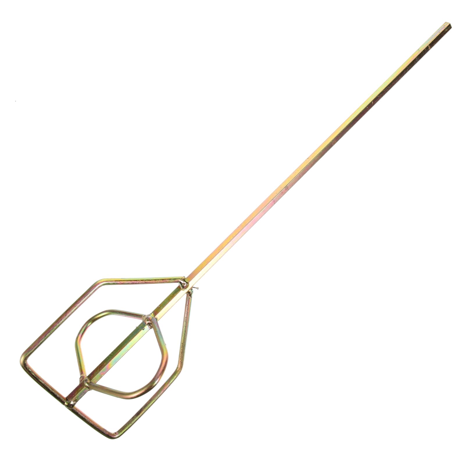 KONTONTY Stirring Rod Oil Paint Mixing Sticks Handheld Cement Drill Portable Concrete Stirrer Mixer Drywall Mixer Replacement Drill Mixing Rods Cement Mixing Sticks Blender Steel