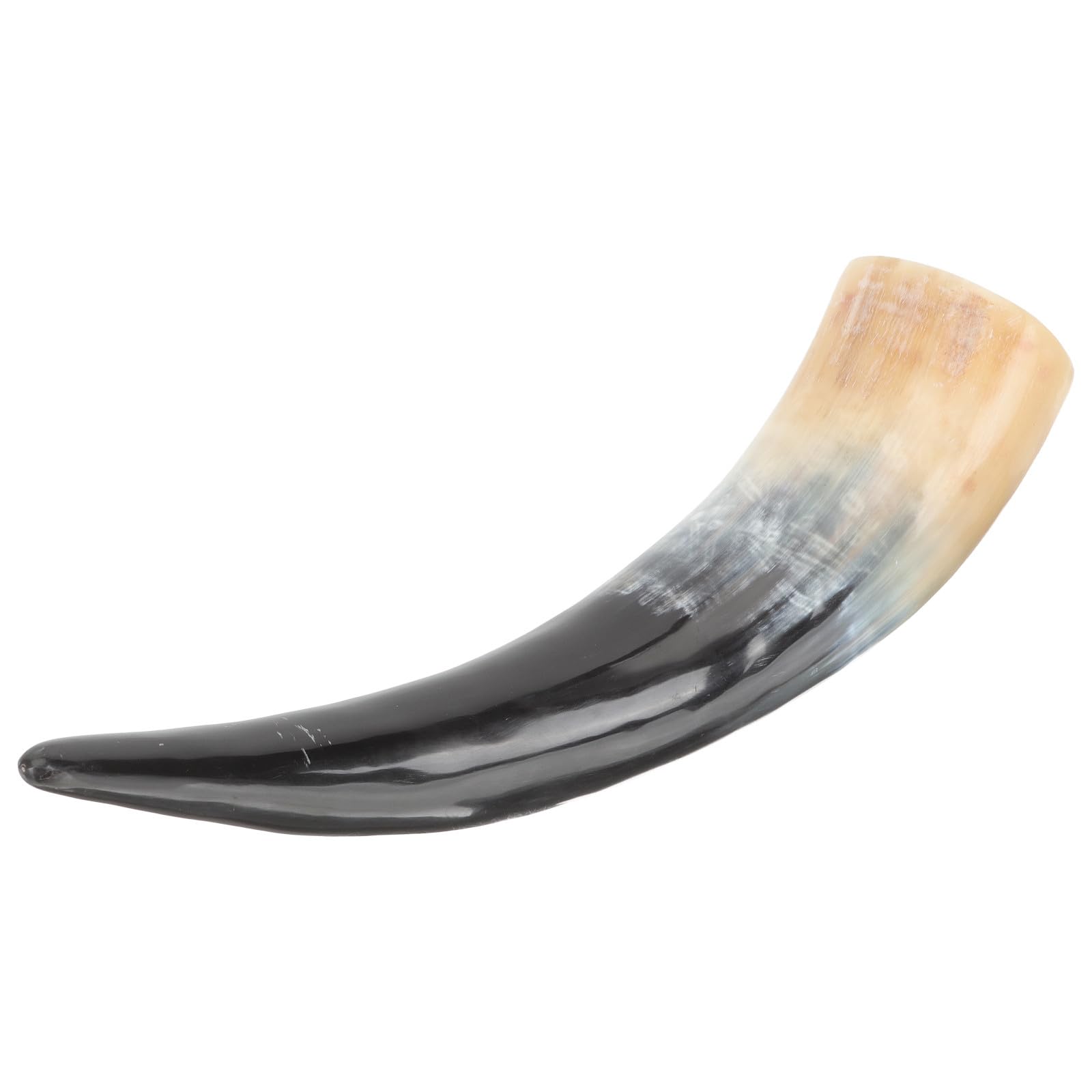 PACKOVE Tazza Decorativa Corno D’opera D’arte Vichingo Boccale di Birra in Corno Naturale Artigianale Calice per Vino e Decorazione per Ambienti Rustici e Collezionisti