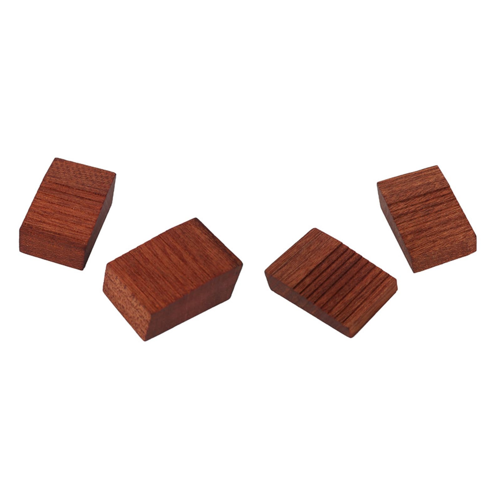 Schwimmende Tremolo-Setup-Blöcke, Holz, E-Gitarre, Tremolo-Slider, 4 Größen, Holz, Gitarre, schwimmender Tremolo-Tremolo-Tremolo-Keil, 4 Stück