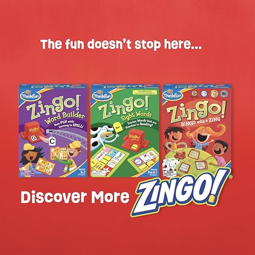 Image of ThinkFun Zingo 1-2-3 Number Bingo Game for Age 4 and Up - Award Winner and Toy of The Year Nominee