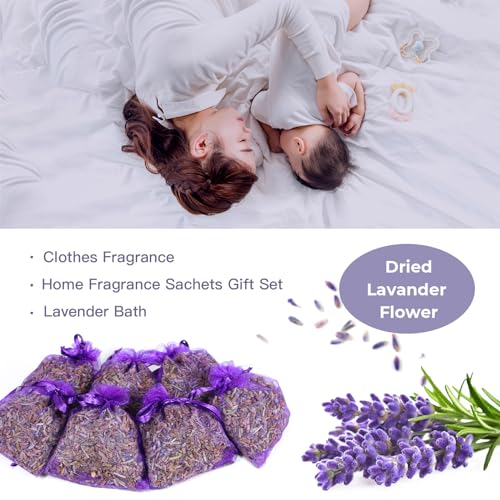 Strn WG00000 Lavender Sachet Bags, Fresh Scents Sachet Packets, Sachet Bags Scented, Home Fragrance Sachets Gift Set thumb #2