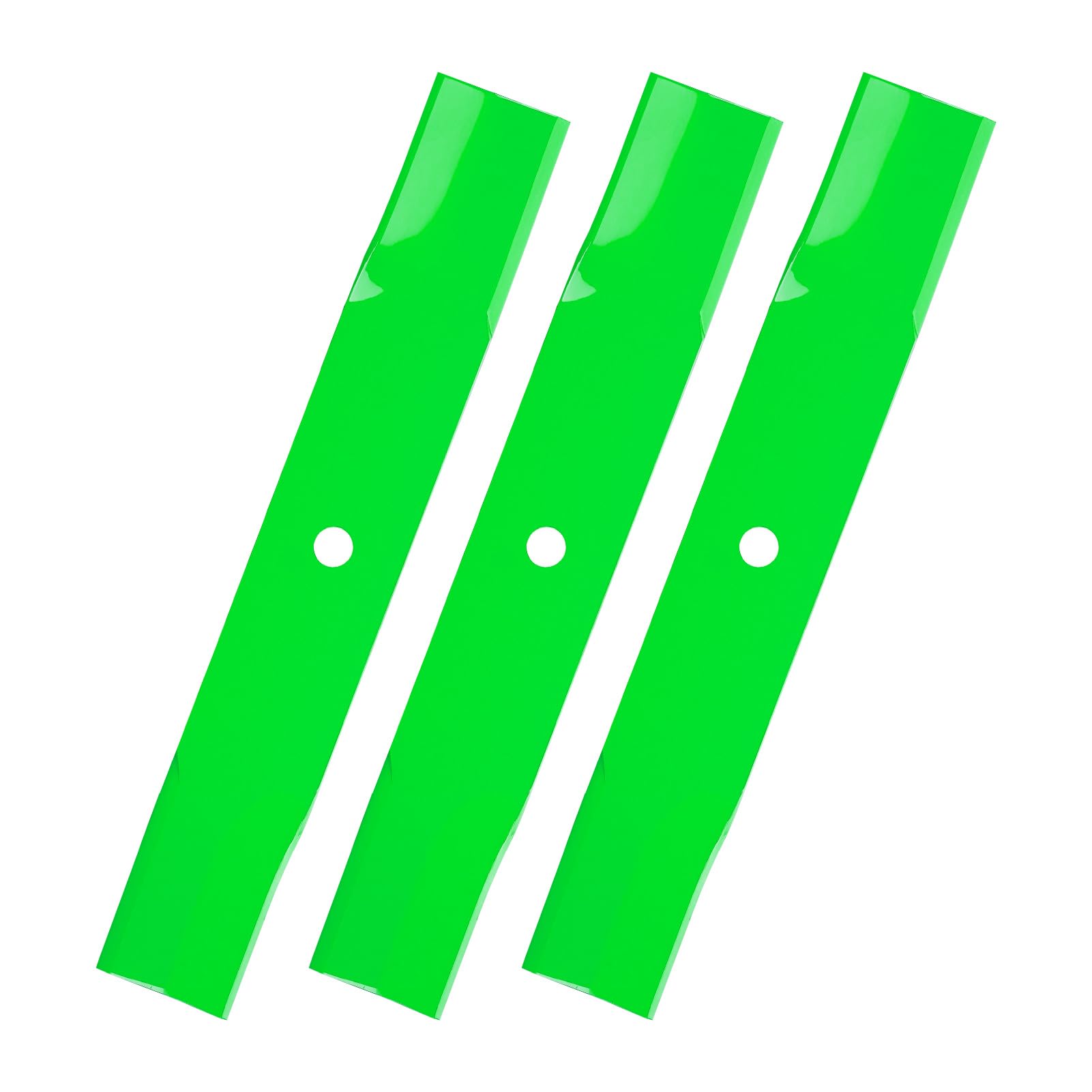 Youxmoto Mower Blade Fit for Gravely Pro 1548H, 1748H, for Husqvarna iZ 4817, 4818, 4819, 4821, TRD48i, 4814, 4815, 4815, 539100340 539118420 48 inch Deck 3 Pack