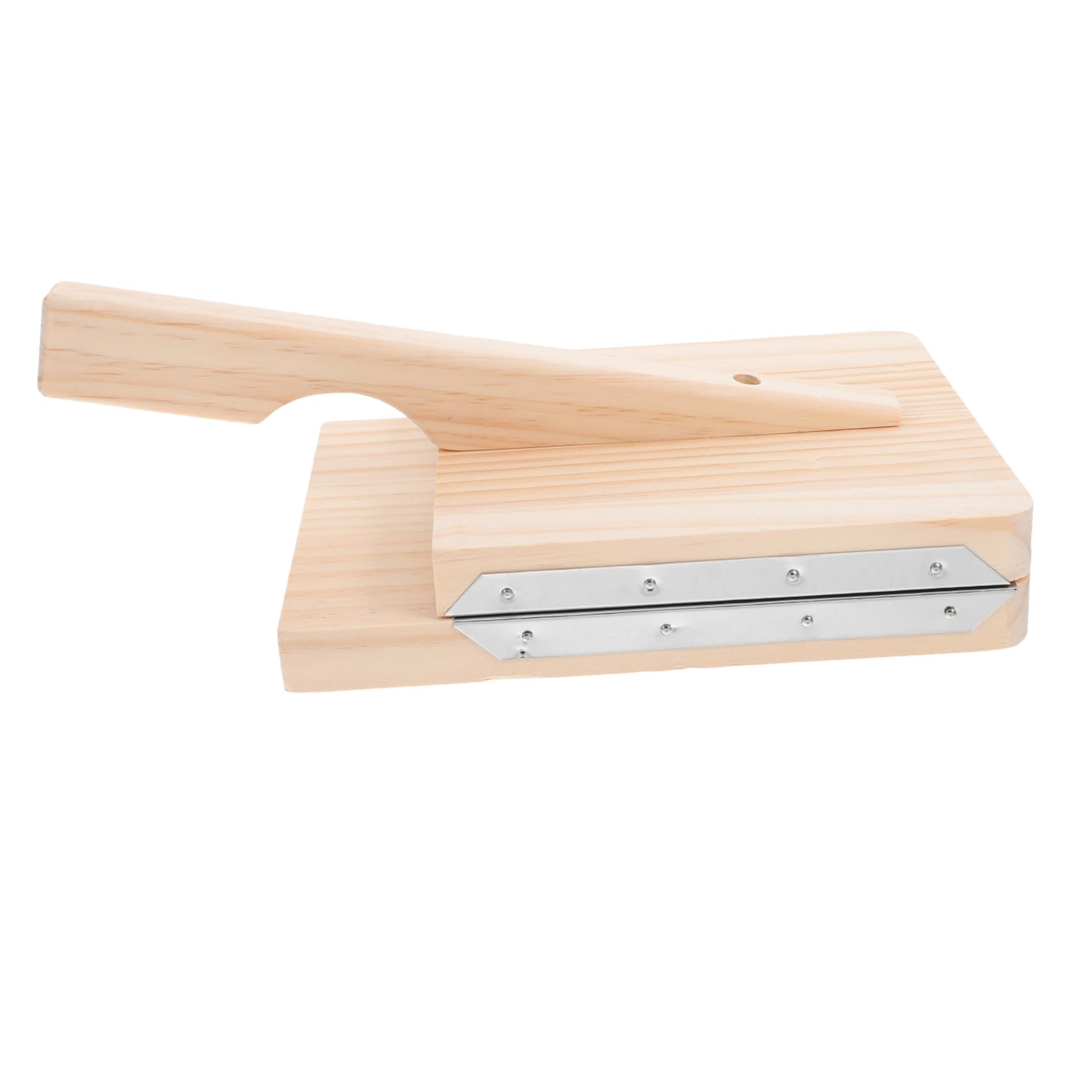 ULTECHNOVO Stampo per Ravioli in Legno Robusto fare Sfoglie di Pasta e Ravioli Cinesi, Utensile Manuale per Cucina e Preparazione di Gnocchi e Dumpling