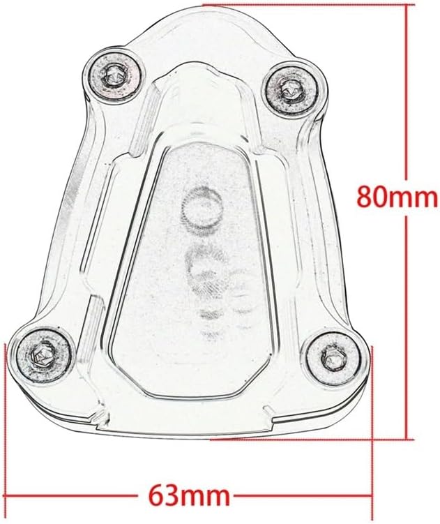 For HO&ND&A Rebel CM CMX 1100 2021-2024. Support Plate Accessories Motorcycle Kickstand Foot Side Stand Extension Pad