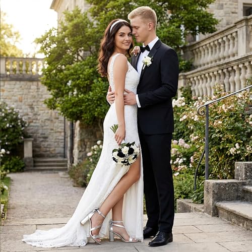 Image of Reimferce Womens Comfortable Heels for Wedding: No Blisters & Sore Feet by 40% Better Shock Absorption During Wedding - 8-Hour Keeping Pain-Free for Brides & Bridesmaids
