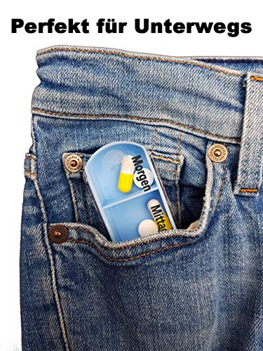 M&H-24 Scatola della pillola Pillole Organizzatore...