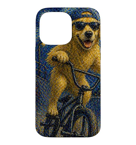 BMX ���]�Ԃɏ��S�[���f�����g���o�[ �� �X�}�z�P�[�X iPhone 14 Pro Max �p