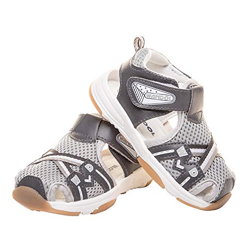 Boys Girls Athletic Sandals Outdoor Breathable Closed- Toe Sports Sandals