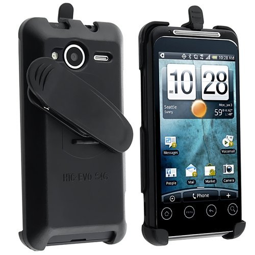 Mybat Holster Belt Clip Case for Sprint HTC EVO Shift 4G A7373