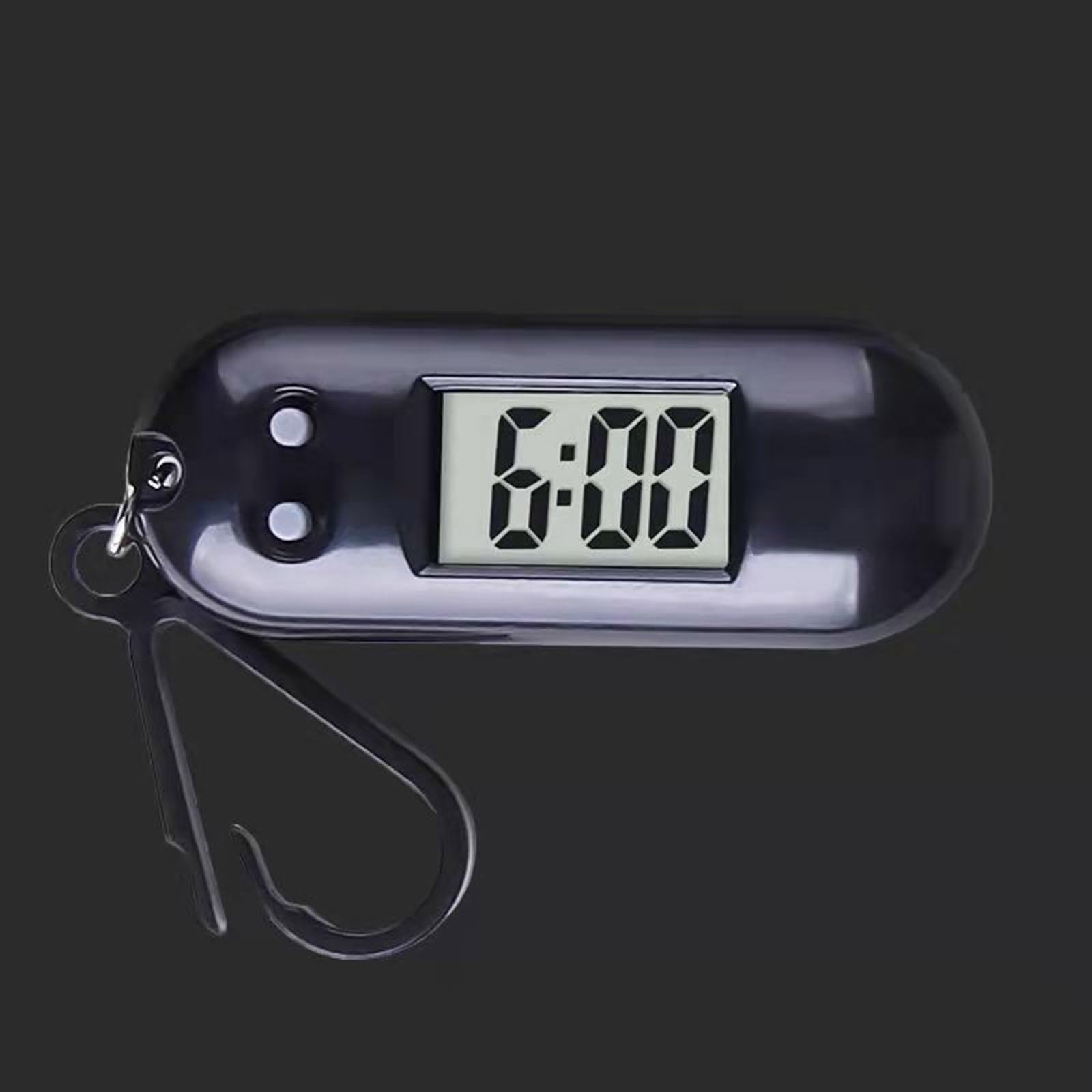 Reloj de bolsillo con llavero digital LED portátil en miniatura para estudiantes y niños, ligero, con colgante de mochila