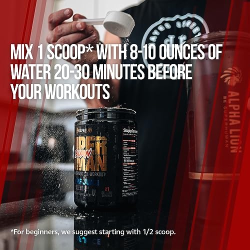 Alpha Lion AL-SH-BNF-CP-FBA Superhuman Burn 2-In-1 Metabolism Booster Pre Workout, Weight Loss Supplement, Appetite Suppressant, Fat Loss Support, Energy & Focus Powder thumb #6