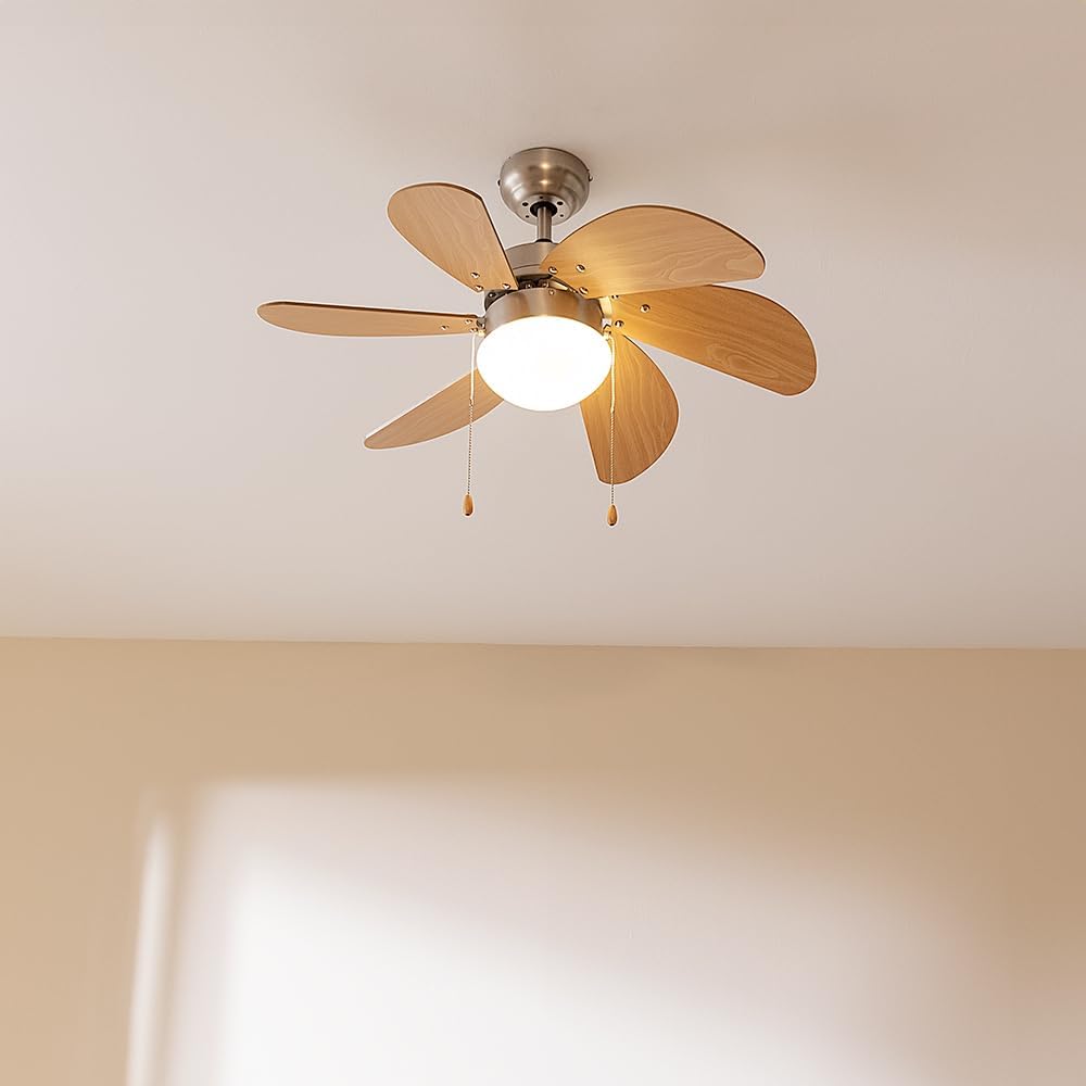 Cecotec Ventilador de Techo EnergySilence Aero 350 - 50W, 3 Velocidades, Luz 3 518btlWJGML. AC SL1000